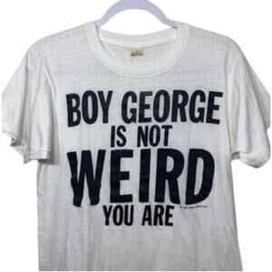 1984 sz L Boy George Culture Club promo shirt! Excellent